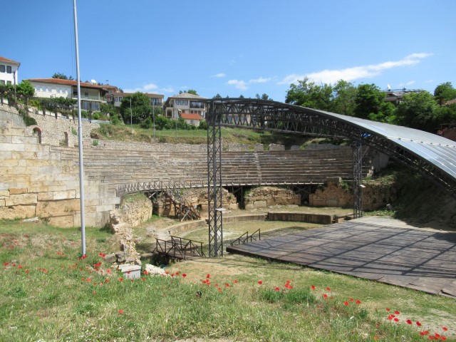Oud theater in Ohrid